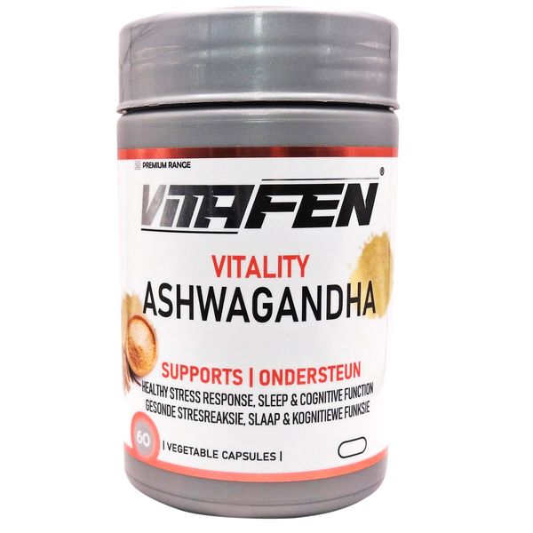 Vitafen Ashwagandha 500mg Vegi-Capsules - 60's