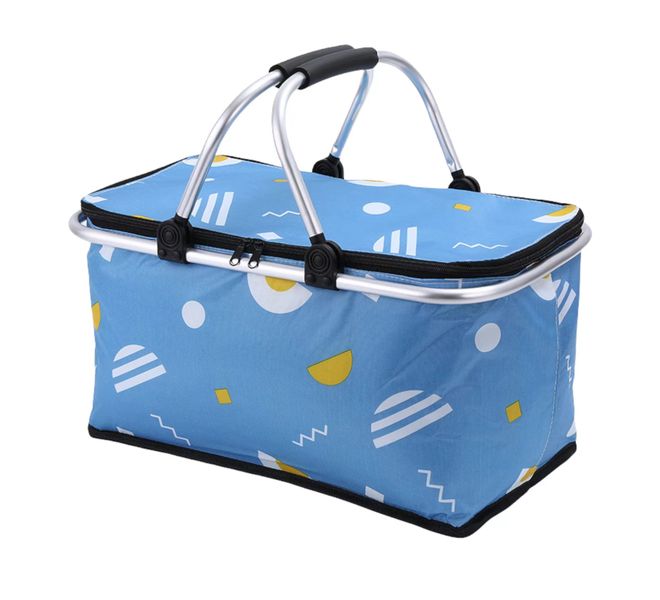 Bellade Picnic Basket 47x25x28cm Cooler Bag Food Carrier Bag