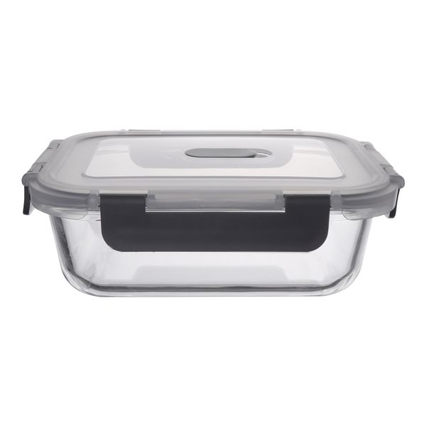 Consol Madrid Rect. Storage Container with Vented Clip on Lid, 630ml