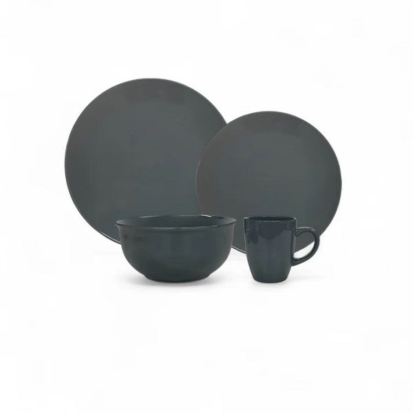 Dream World 16 Piece Dinner Set Grey