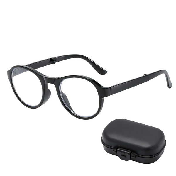 Blinkers Modern Foldable Reading Glasses &amp; Hardbody Case