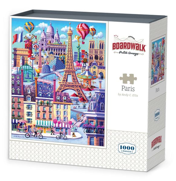 Boardwalk Paris Puzzle - 1000 Piece