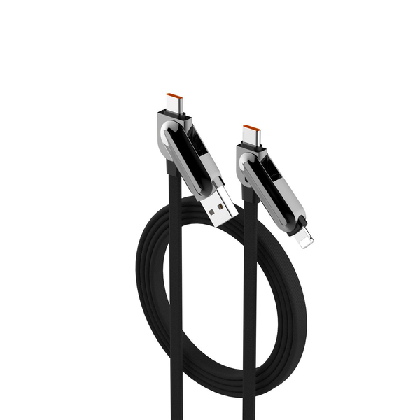 LDNIO LC25 100W 4-in-1 Fast Charging Data Cable