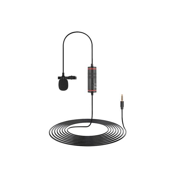 3.5mm AUX Video Recording Lavalier Microphone