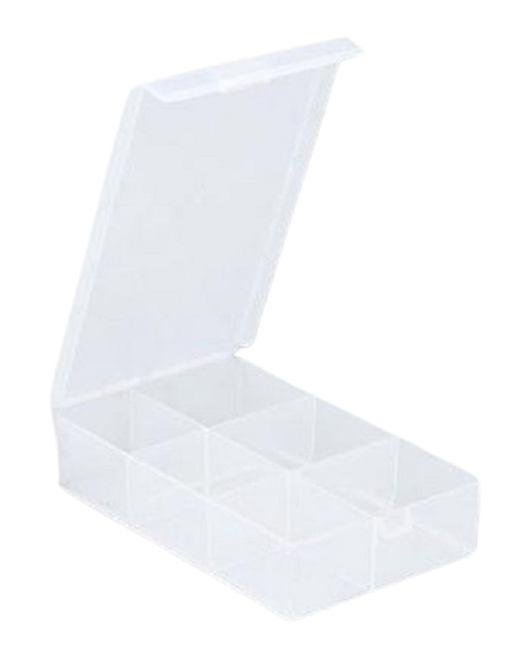 12/6 Assortment Box, 6 Compartment, Plastic