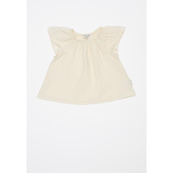 Sticky Fudge Angora Cap Sleeve Blouse