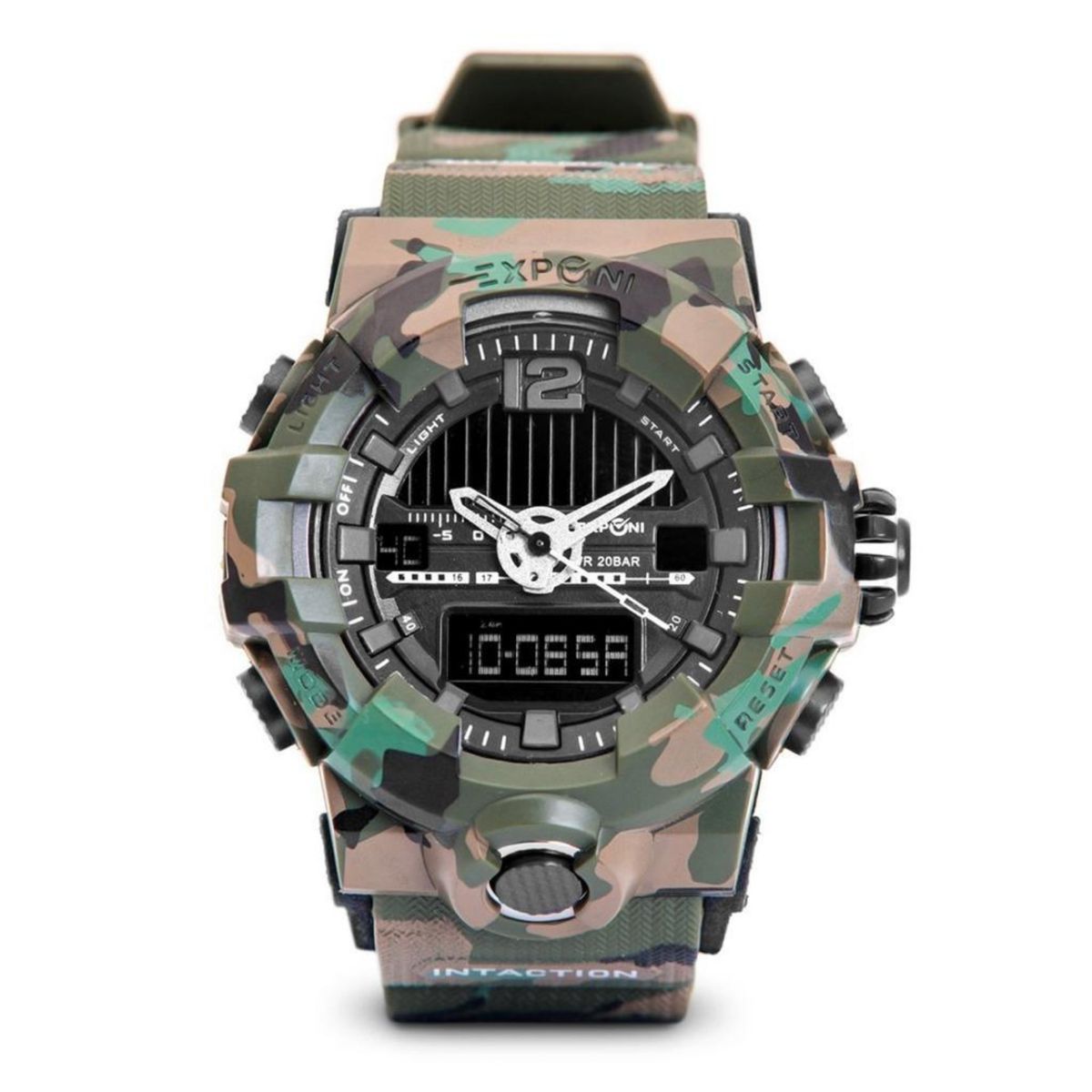Exponi Men's Green Camo Wristwatch Bolf 3261 | Buy Online in South ...