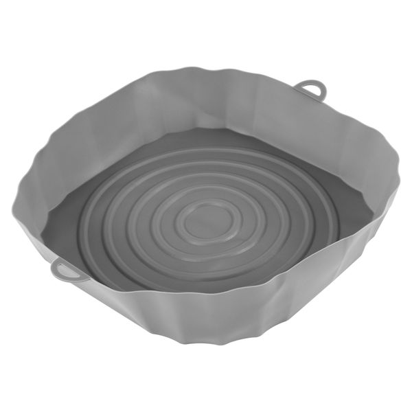 20Cm Air Fryers Oven Baking Tray Fried Chicken Basket Mat Brown