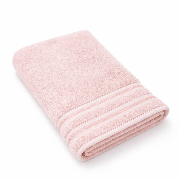 Premium 100% Cotton Bath Towel with Decorative Border
