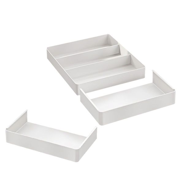 JESSEJESSE Kitchen Storage,Cutlery Drawer Organizer, Expandable CutleryTray