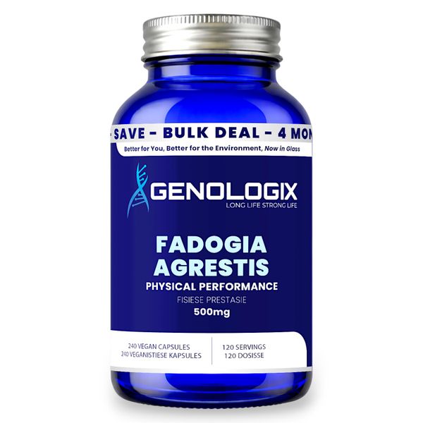 Genologix - Fadogia Agrestis 500mg (BULK 120 Days Supply)