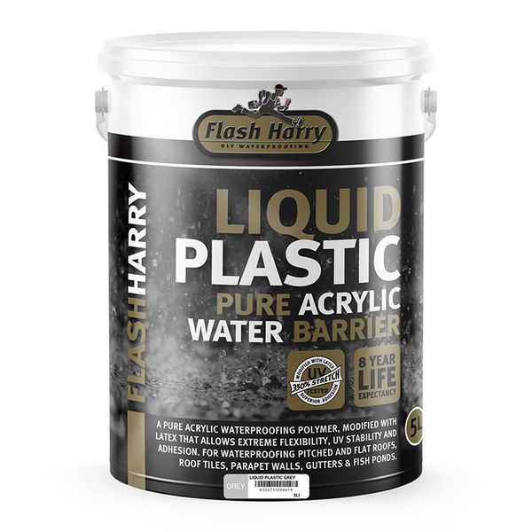 Flash Harry Liquid Plastic Grey 5 Litre