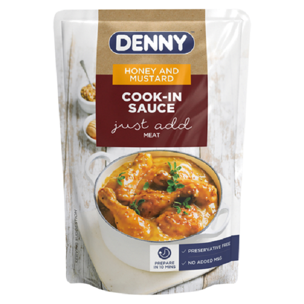 Denny - Honey Mustard Cook &amp; Sauce 10x415g