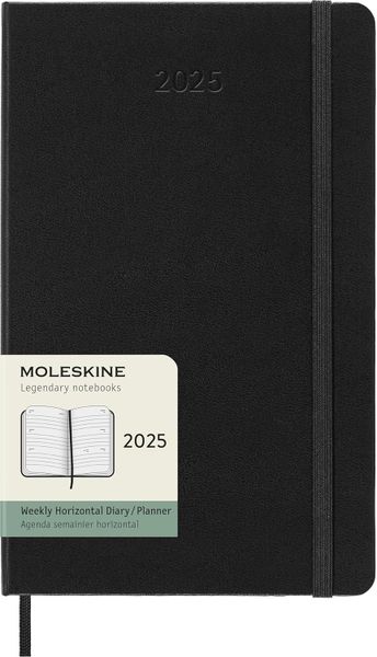 2025 12m Black Large Weekly Hor Hard