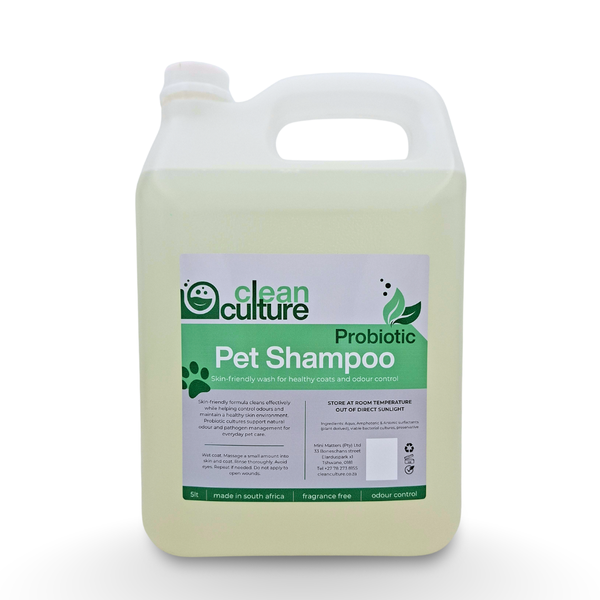 Clean Culture Probiotic Pet Shampoo 5Lt