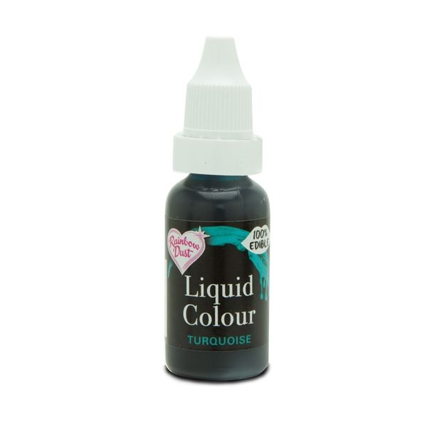 Rainbow Dust Colour Flo Edible Liquid Food - Airbrush Cake Icing Decorating