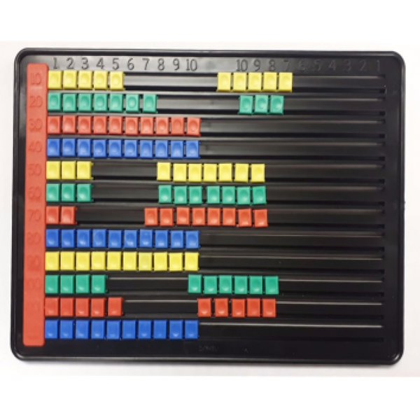 C-Thru Plastic Abacus 120 Beads