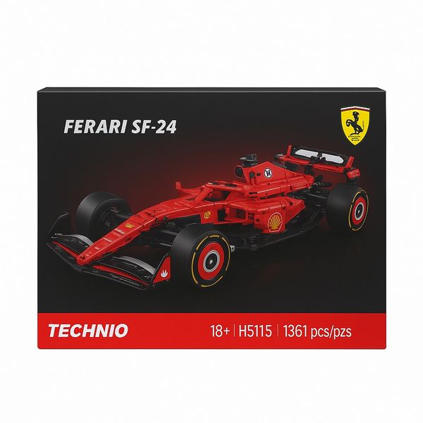 Technio Ferrari SF-24 Building Block Set