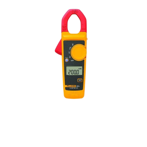 FLUKE 302+: 400A AC True-RMS Digital Clamp Meter, 600V 40k Omega Resistance
