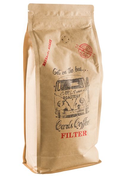 Carls Coffee - Espresso Roast Filter - Strong Coffee Buzz - 1kg