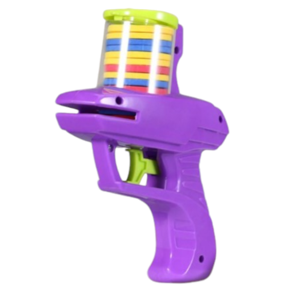 Interactive Pet Toy Launcher - Foam Disc Shooter