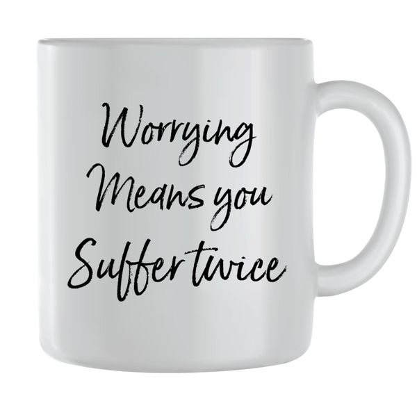 Twice Coffee Mugs for Men Women Motivational Graphic Sayings Cups Gift 173