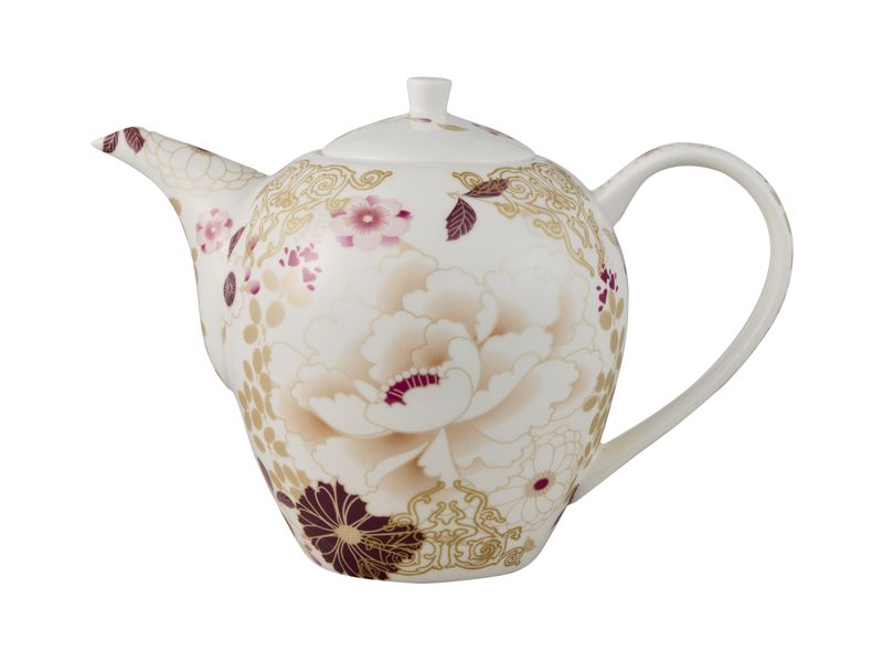 Maxwell and Williams Kimono Tea Pot 1.1L - White