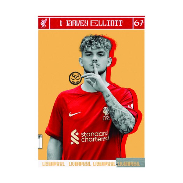 Harvey Elliott Liverpool - A1 Poster