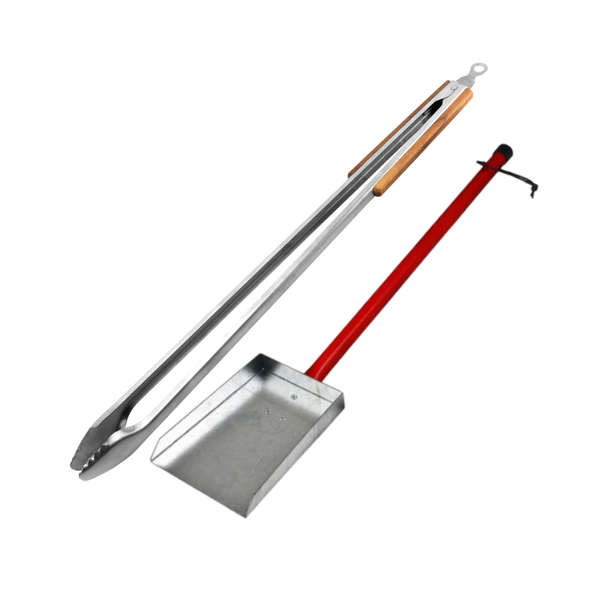 Extra Long Braai Tong and Coal Scoop Set - 80cm