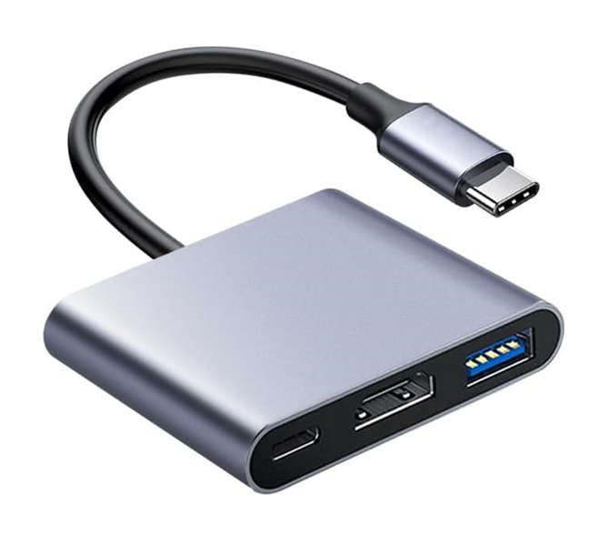 USB-C to HDMI Multiport Adapter with HDMI 4K@60Hz Output USB 3.0 Port