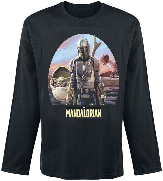 The Mandalorian - Bounty Hunter And The Child Longsleeve