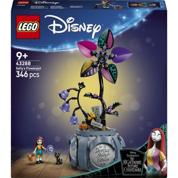 LEGO® Disney Sally’s Flowerpot Flower Building Set 43288