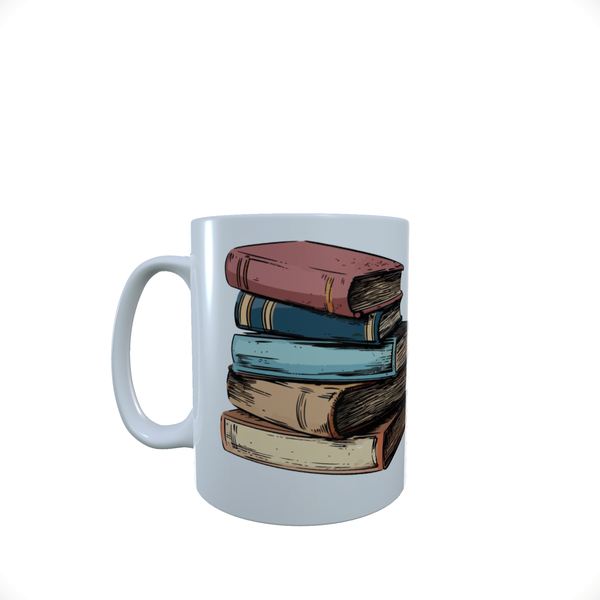 Books Are My Social Life - Coffee Mug