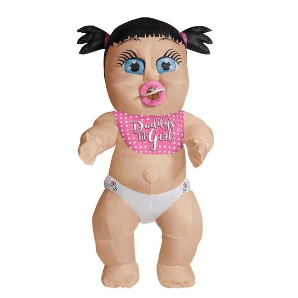 Adult Inflatable Costume - Baby Girl