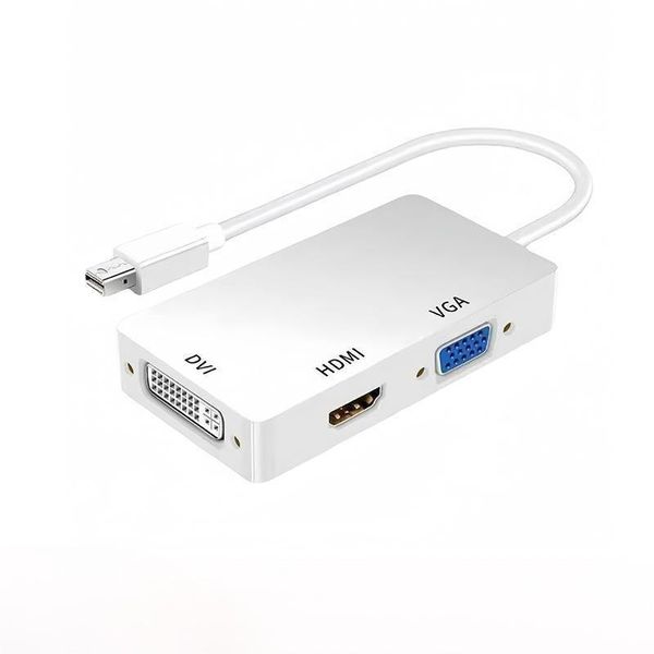 DP to 3-Port HDMI/VGA/DVI Adapter for Mac