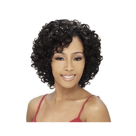 Shout Quality 100% Virgin Human Hair Curly Wig For Women Afro 1# | Buy  Online in South Africa 