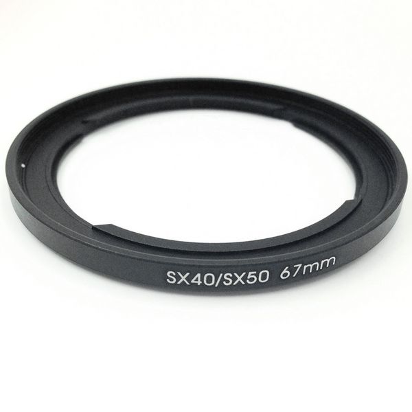 67Mm Filter Adapter For Canon Powershot Sx30 Sx40 Sx50 Sx520 Hs