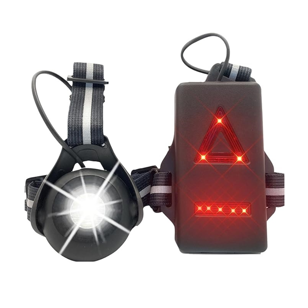 Adjustable Running Chest Strap Light Reflector 500lm , 10W and keyholder