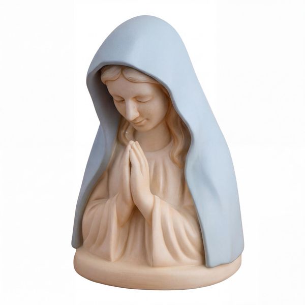5" Virgin Mary LED Night Light - Prayerful Mother Statue