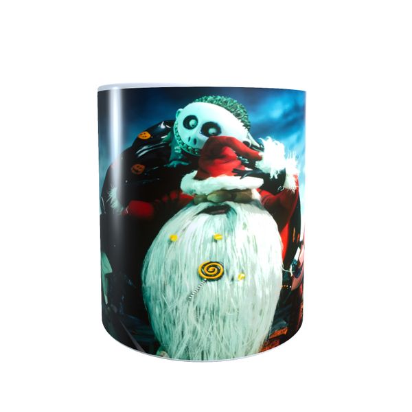 Santa and His Helpers - Nightmare Before Christmas Coffee Mug