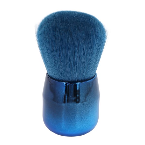 Blush Brush Soft Fluffy Hair Mushroom Head Make Up for Bronzer Loose Blue