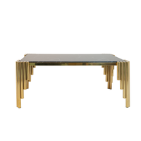 DC Jesse Black Marble Top Dinning Table