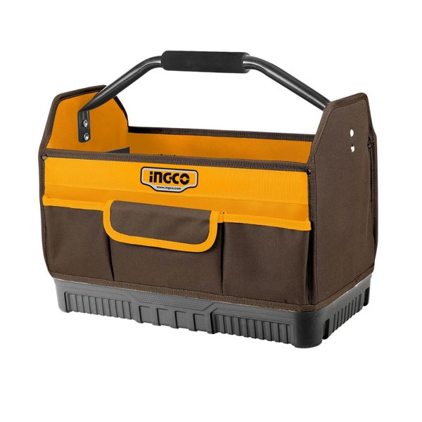 Ingco - Tool Bag - 16"400mm - Hard Bottom - 7 Pockets