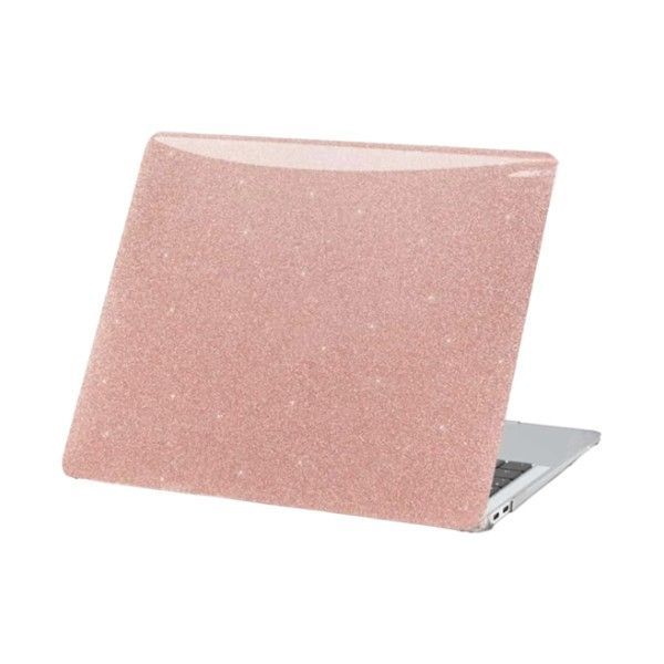 Glitter Protective Laptop Case for MacBook Air M2 2022 - Pink