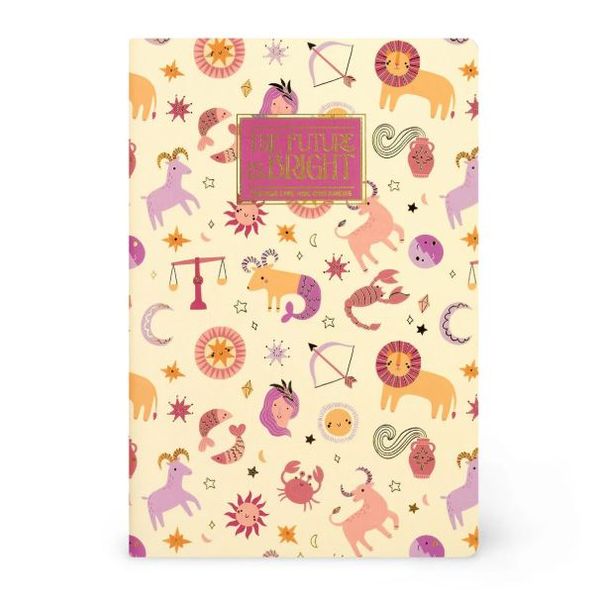 Quaderno Large Lined Zodiac