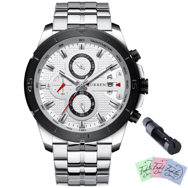 Curren - Men Luxury Sport Chronograph Analogue Watch