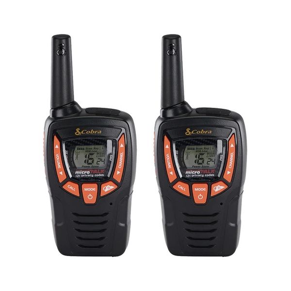 Cobra AM655 Two-Way Walkie Talkie Radios - 2 Pack