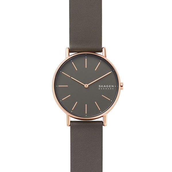 Skagen Signatur Womens Rose Gold Watch-SKW2794