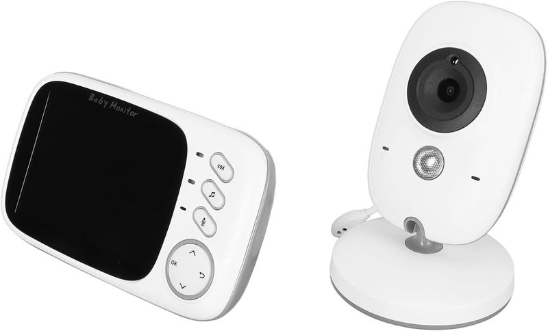 Baby Monitor Night Vision Baby Video Invigilator 2.4GHz 2 Way Talking
