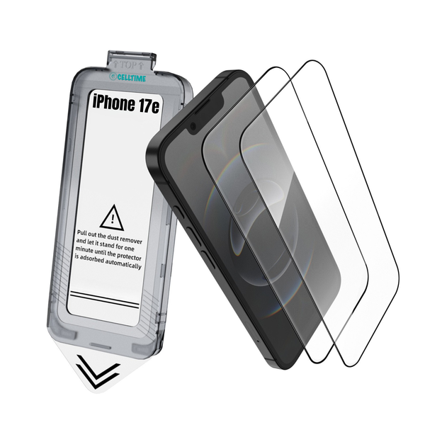 CellTime EasyFit Screen Protector Compatible with iPhone 17e - 2 Pack